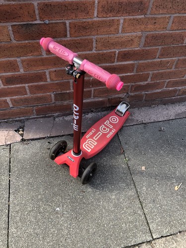 Micro maxi deluxe scooter red - maxi,